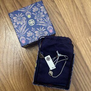 Tory Burch rope logo slider bracelet